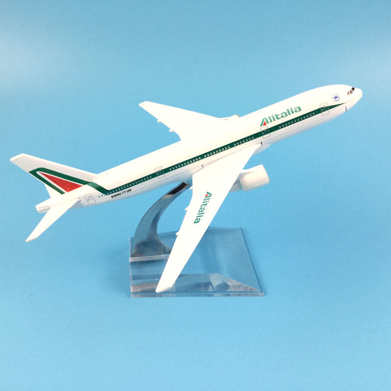 Alitalia Boeing 777 Aircraft Model Diecast Metal Airplanes Model 1:400 Plane AV8R