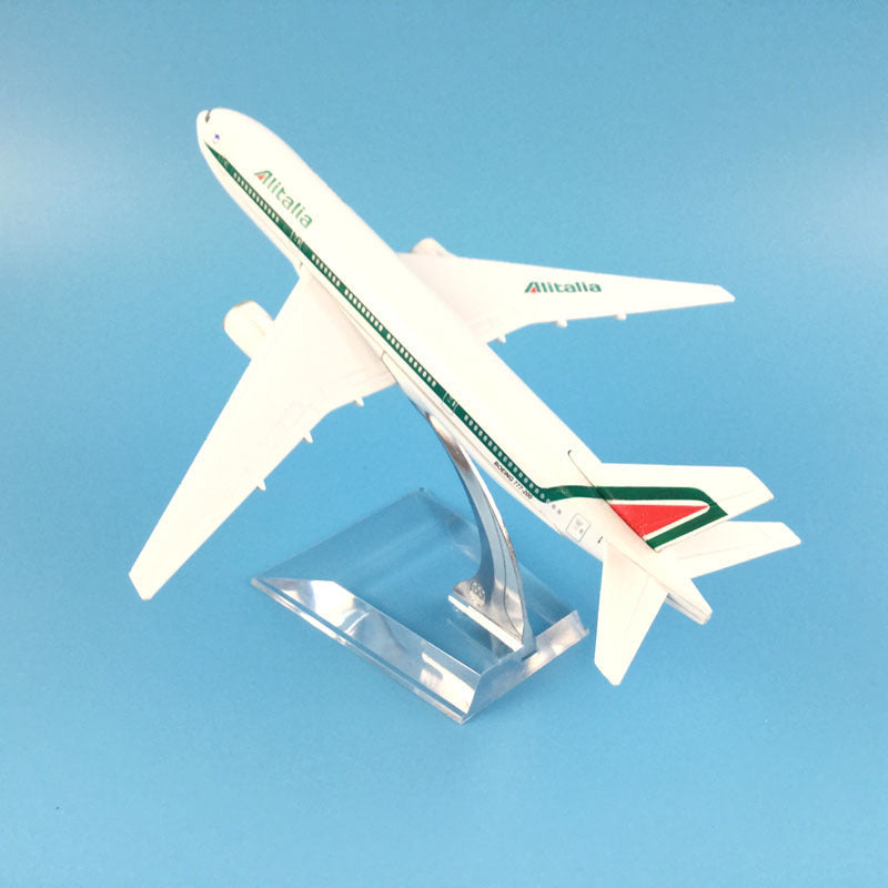 Alitalia Boeing 777 Aircraft Model Diecast Metal Airplanes Model 1:400 Plane AV8R