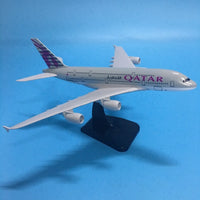 Thumbnail for Airplane Model QATAR Airbus A380 Aircraft Model 1:200 Diecast Metal Airplanes AV8R