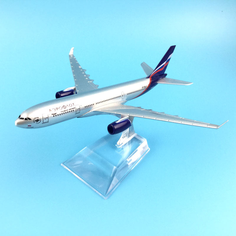 Russian aviation 16cm Metal Aircraft Plane Model toys A330 Boeing 777 DHL Airbus Airplane Model AV8R