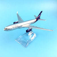 Thumbnail for Russian aviation 16cm Metal Aircraft Plane Model toys A330 Boeing 777 DHL Airbus Airplane Model AV8R