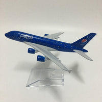 Thumbnail for Russian aviation 16cm Metal Aircraft Plane Model toys A330 Boeing 777 DHL Airbus Airplane Model AV8R