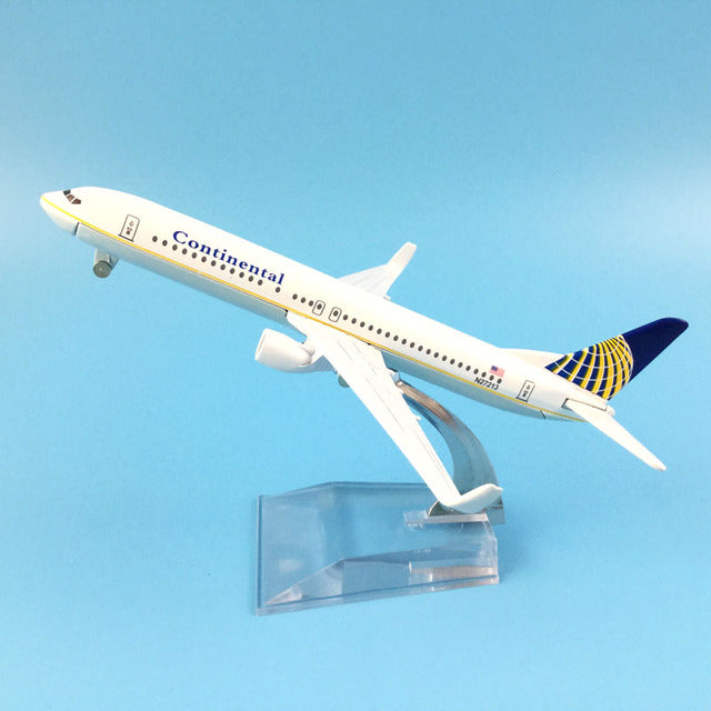 Boeing B737-800 N27213 Continental Airlines Alloy Airbus Juguetes Toy Airplane AV8R