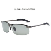 Thumbnail for Photochromic Polarized Sunglasses Men Driving Chameleon Glasses AV8R