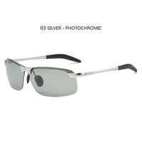 Thumbnail for Photochromic Polarized Sunglasses Men Driving Chameleon Glasses AV8R