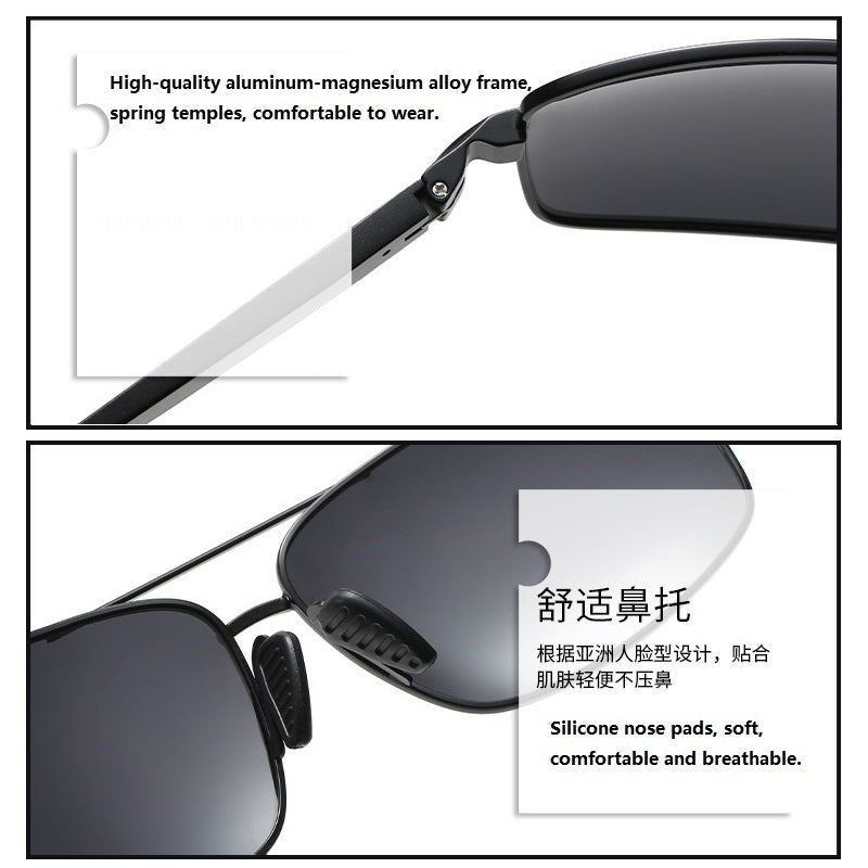 Classic Driving Polarized Sunglasses Men Brand Designer Fishing Sun Glasses AV8R