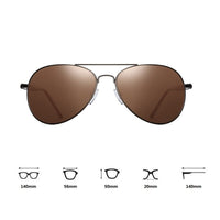 Thumbnail for Classic Men Women Polarized Sunglasses AV8R