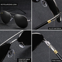 Thumbnail for Polarized Sunglasses Brand Designer Driving Sun Glasses AV8R