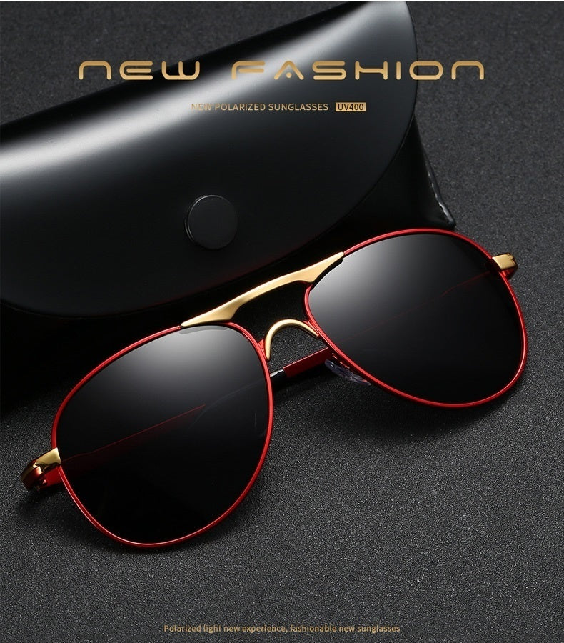 Sunglasses Polarized Glasses Women Pilot Retro Designer Sunglasses AV8R