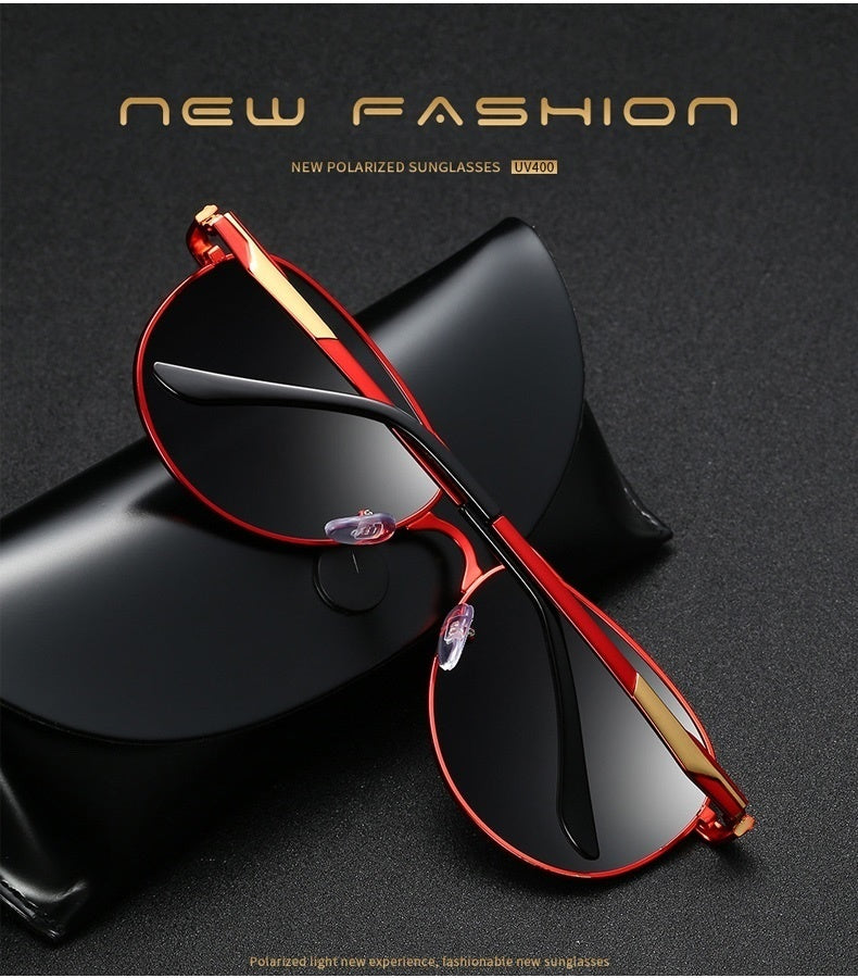 Sunglasses Polarized Glasses Women Pilot Retro Designer Sunglasses AV8R