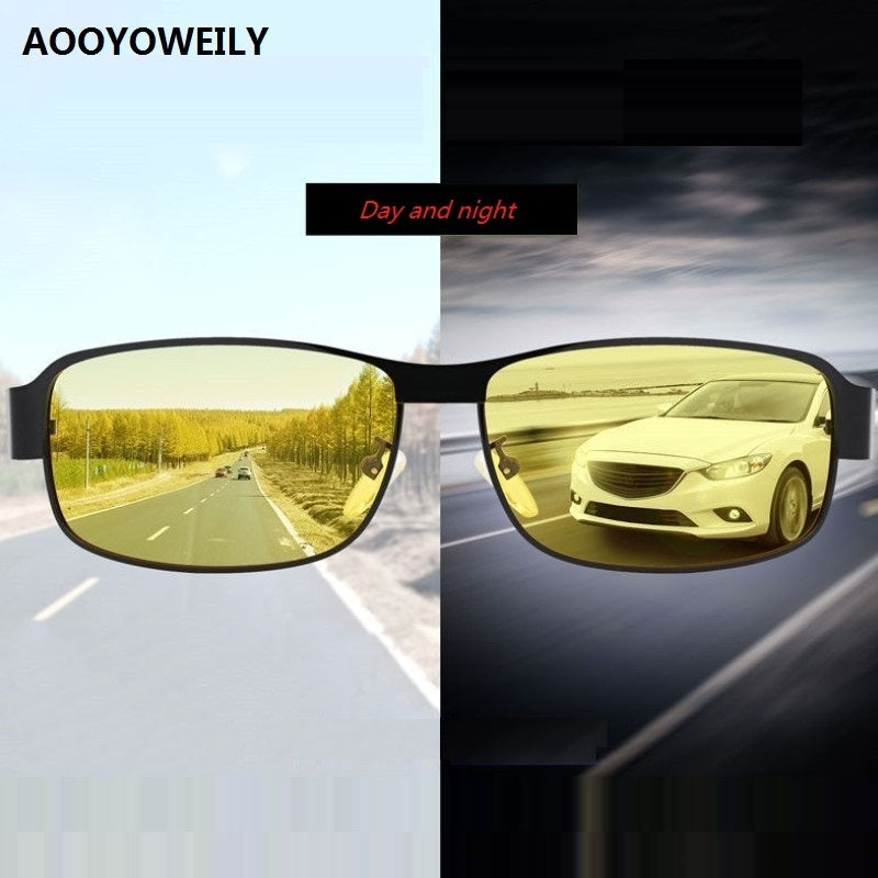 Photochromic Sunglasses For Men Polarized Chameleon Glasses AV8R