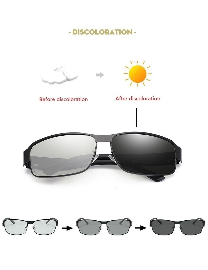 Photochromic Sunglasses For Men Polarized Chameleon Glasses AV8R