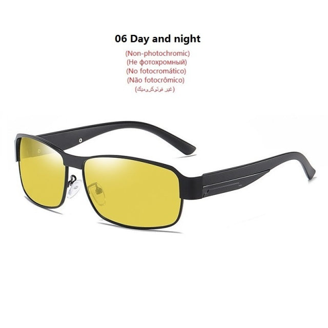 Photochromic Sunglasses For Men Polarized Chameleon Glasses AV8R