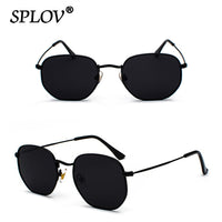 Thumbnail for Hexagon Men Women Sunglasses Square Polygon Sun Glasses Brand Designer AV8R