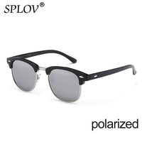 Thumbnail for New Fashion  Semi Rimless Polarized Sunglasses Men Women Brand Designer AV8R