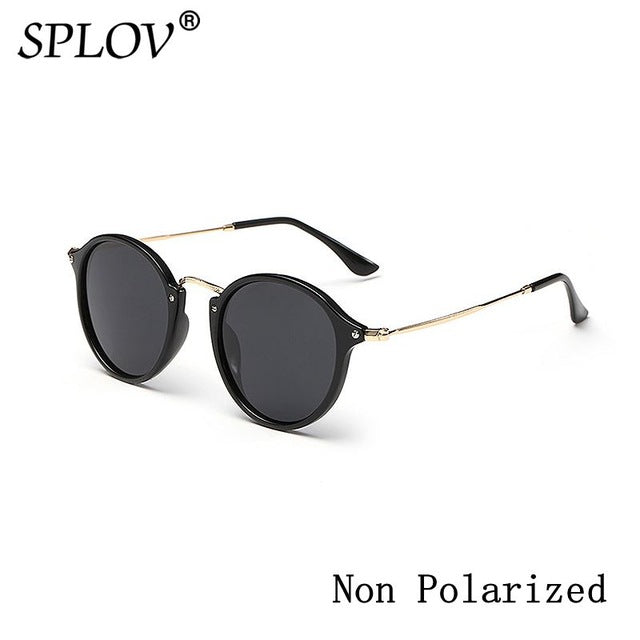 New Arrival Round Sunglasses coating Retro Men women Brand Designer Sunglasses AV8R