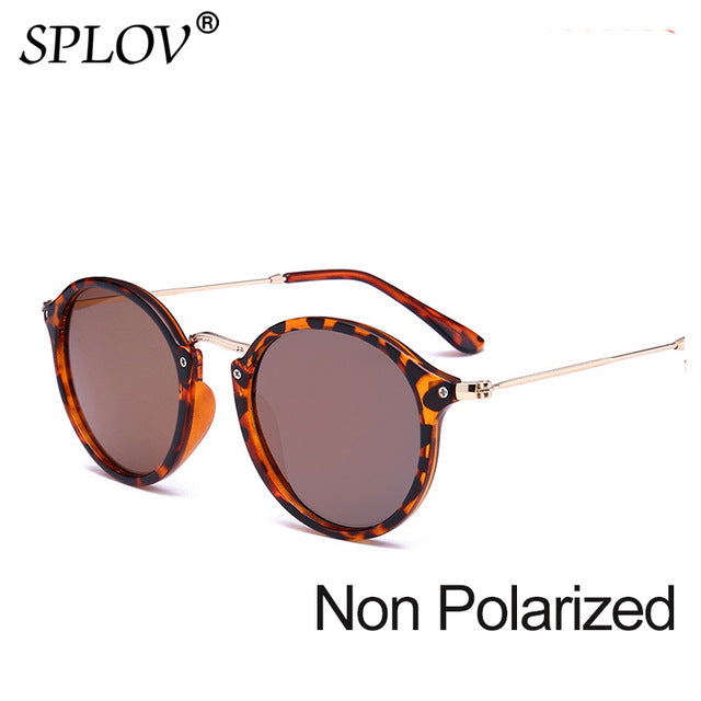 New Arrival Round Sunglasses coating Retro Men women Brand Designer Sunglasses AV8R