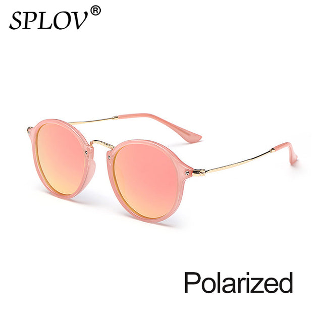 New Arrival Round Sunglasses coating Retro Men women Brand Designer Sunglasses AV8R