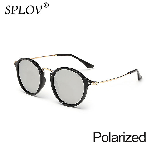 New Arrival Round Sunglasses coating Retro Men women Brand Designer Sunglasses AV8R