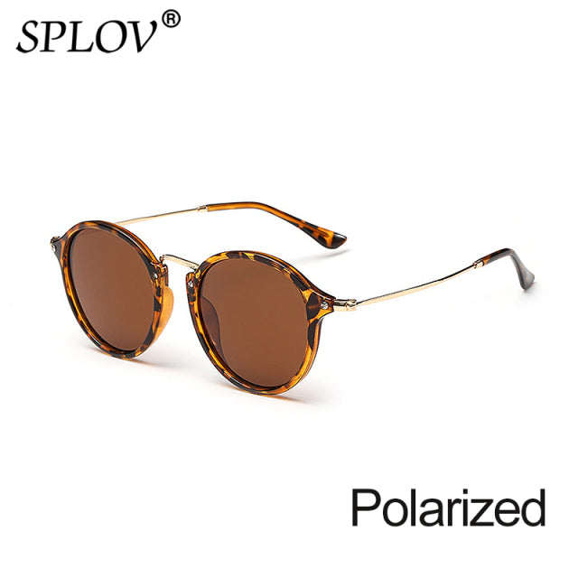 New Arrival Round Sunglasses coating Retro Men women Brand Designer Sunglasses AV8R