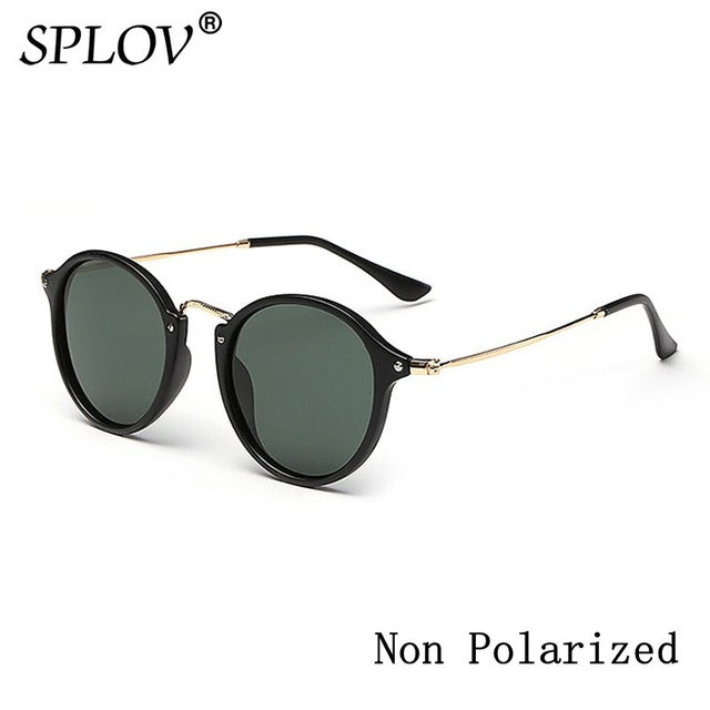 New Arrival Round Sunglasses coating Retro Men women Brand Designer Sunglasses AV8R