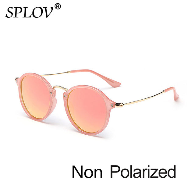 New Arrival Round Sunglasses coating Retro Men women Brand Designer Sunglasses AV8R