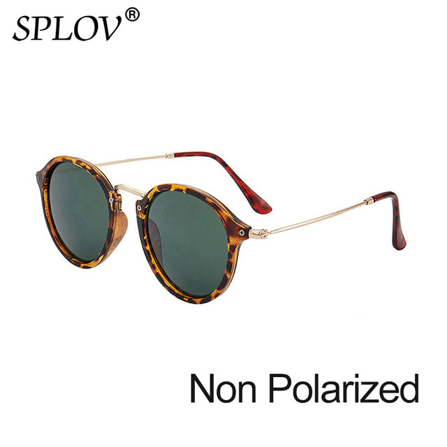 New Arrival Round Sunglasses coating Retro Men women Brand Designer Sunglasses AV8R