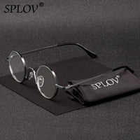 Thumbnail for Vintage Rap Sunglasses Men Women Steam Punk Style Hip-Hop Small Round Metal Frame AV8R