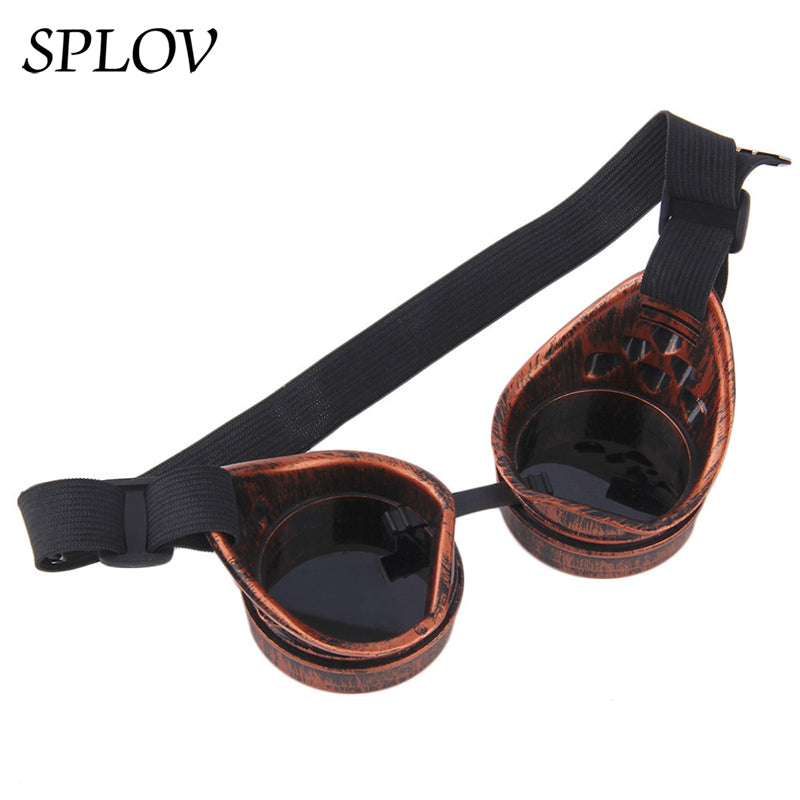 Retro Round Metal Steampunk Men Sunglasses AV8R