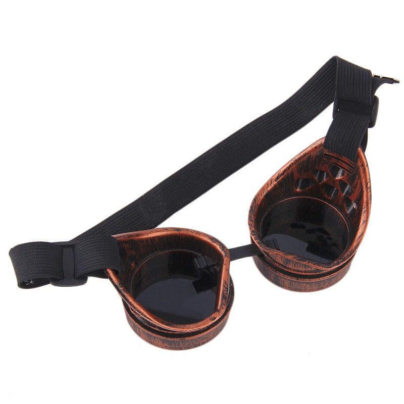 Retro Round Metal Steampunk Men Sunglasses AV8R