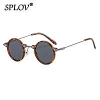 Thumbnail for New Small Round Sunglasses Men Women Retro Steam Punk Glasses AV8R