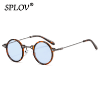 Thumbnail for New Small Round Sunglasses Men Women Retro Steam Punk Glasses AV8R