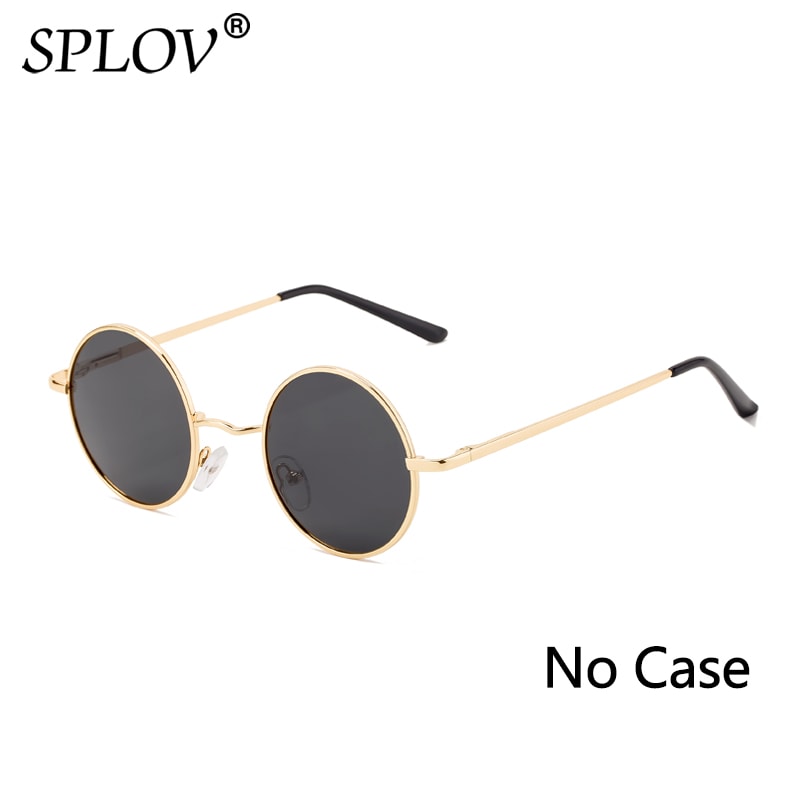 Brand Designer Polarized Round Sunglasses Classic Small Vintage Retro Glasses AV8R