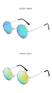 Thumbnail for Brand Designer Polarized Round Sunglasses Classic Small Vintage Retro Glasses AV8R