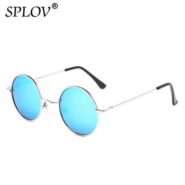 Brand Designer Polarized Round Sunglasses Classic Small Vintage Retro Glasses AV8R