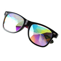 Thumbnail for Kaleidoscope Sunglasses Men Women Square Frame Diamond Mosaic Glasses AV8R