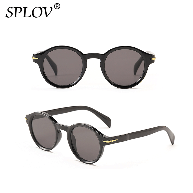 Fashion Small Round Sunglasses Women Men Vintage Yellow Sun Glasses AV8R