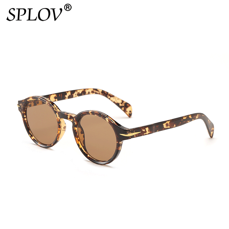 Fashion Small Round Sunglasses Women Men Vintage Yellow Sun Glasses AV8R