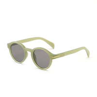 Thumbnail for Fashion Small Round Sunglasses Women Men Vintage Yellow Sun Glasses AV8R