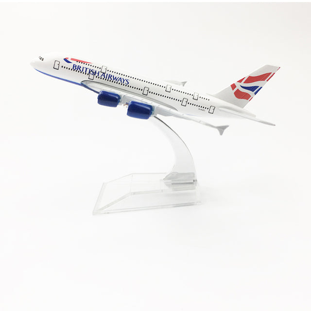 BRITISH AIRWAYS Airplane model 16CM A380 Aircraft model Plane AV8R