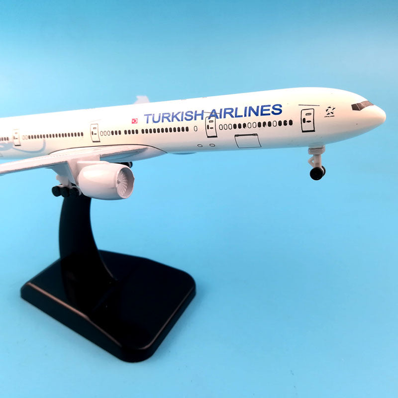 TURKISH AIRLINES Boeing 777 Airplane model  Plane model 16CM Aircraft model AV8R