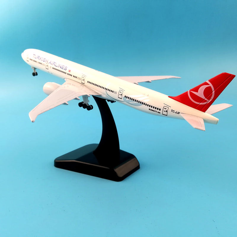 TURKISH AIRLINES Boeing 777 Airplane model  Plane model 16CM Aircraft model AV8R