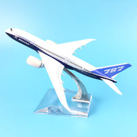 Thumbnail for Original model Boeing 787 Airlines Aeroplane model B787 airplane 16CM Metal alloy diecast 1:400 airplane model toys Collectible AV8R