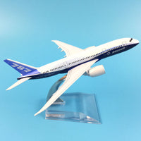 Thumbnail for Original model Boeing 787 Airlines Aeroplane model B787 airplane 16CM Metal alloy diecast 1:400 airplane model toys Collectible AV8R