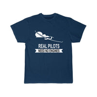 Thumbnail for REAL PILOT NEED NO ENGINES T SHIRT THE AV8R