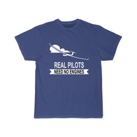 Thumbnail for REAL PILOT NEED NO ENGINES T SHIRT THE AV8R