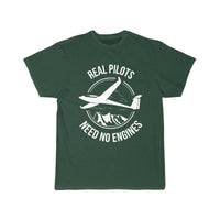 Thumbnail for REAL PILOTS NEED NO ENGINES SOARING SOARING ESSENTIAL T-SHIRT THE AV8R