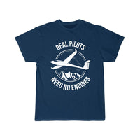 Thumbnail for REAL PILOTS NEED NO ENGINES SOARING SOARING ESSENTIAL T-SHIRT THE AV8R