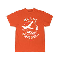 Thumbnail for REAL PILOTS NEED NO ENGINES SOARING SOARING ESSENTIAL T-SHIRT THE AV8R