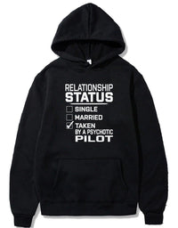 Thumbnail for RELATIONSHIP STATUS TAKEN PSYCHOTIC PILOT PULLOVER THE AV8R